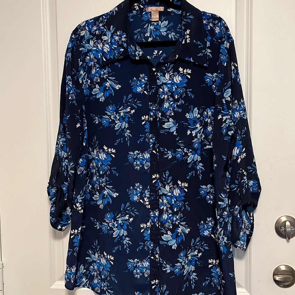 White Stag 3/4 sleeve beautiful top